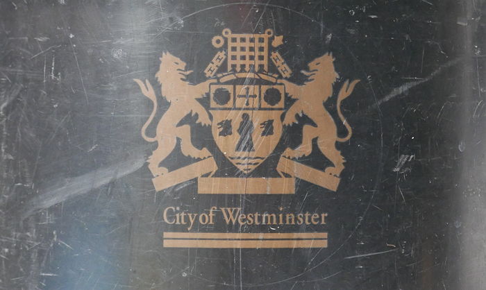 City of Westminster bin.